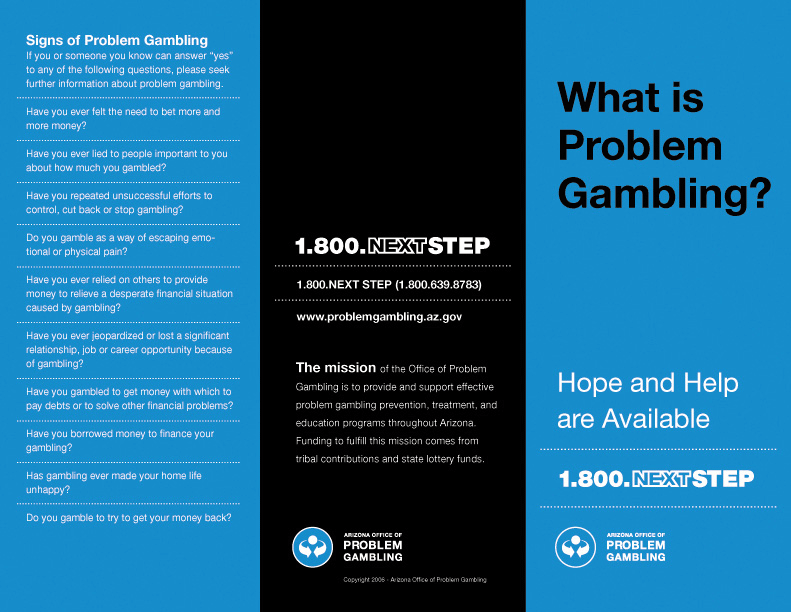 Problem Gambling Information